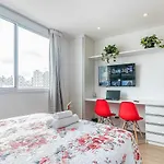 Relaxante Studio No Bras Com Piscina/Metro Bras
