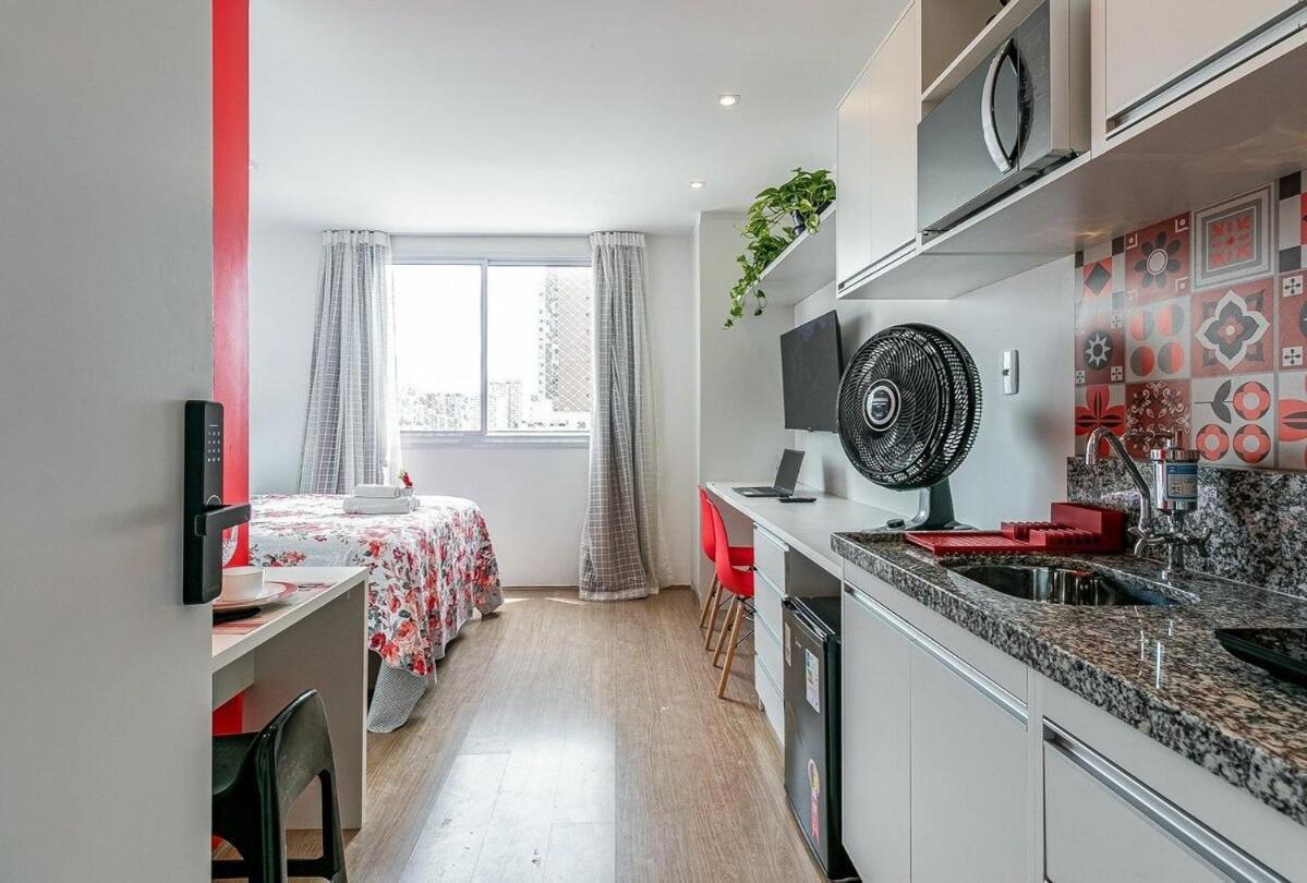 Apartamento Relaxante Studio No Bras Com Piscina/metro Bras São Paulo