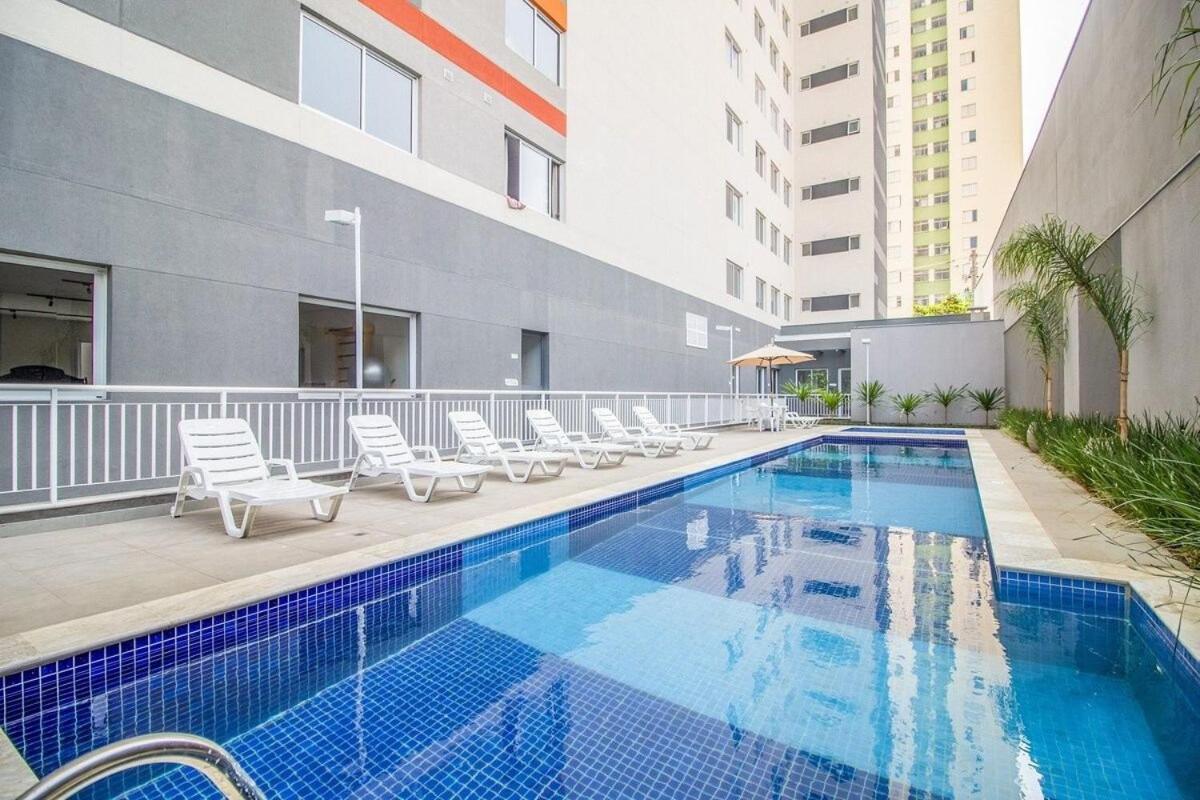Relaxante Studio No Bras Com Piscina/metro Bras Apartamento *